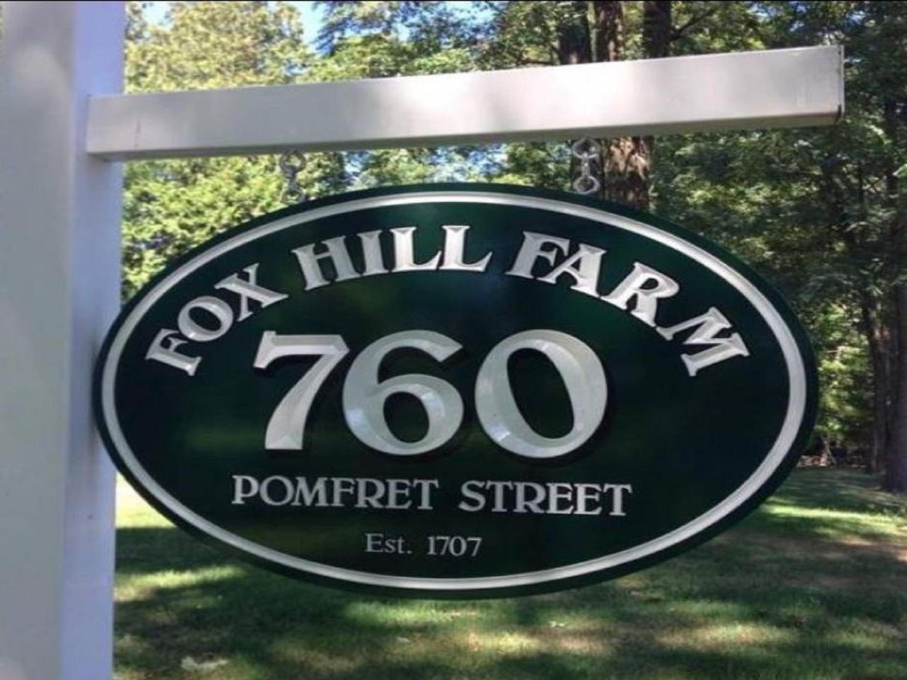 Inn At Fox Hill Farm Pomfret Exterior photo
